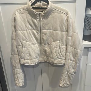 Forever 21 Crop Quilted Jacket